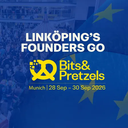 Linköping's founders go Bits & Pretzels 2026