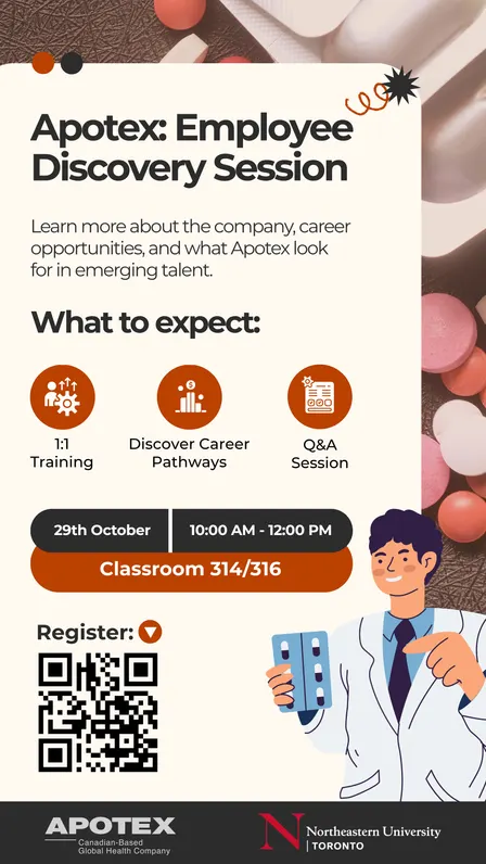 Apotex Employer Discovery Session: Careers & Networking