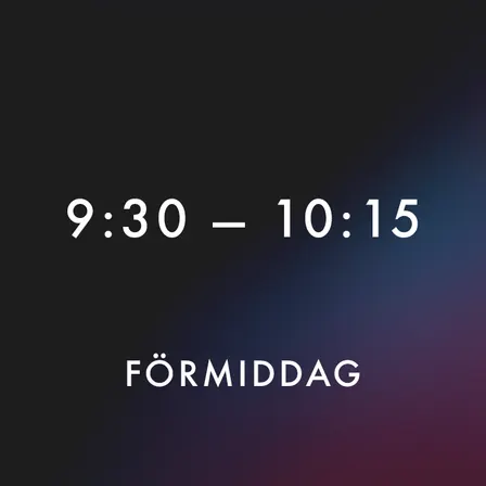 Ljudlandskap och interaktiva rum – slot 1