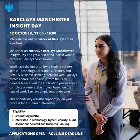 Barclays Manchester Insight Day