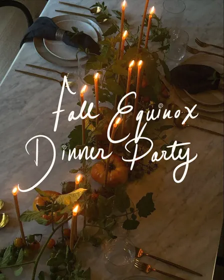 Fall Equinox Dinner Party