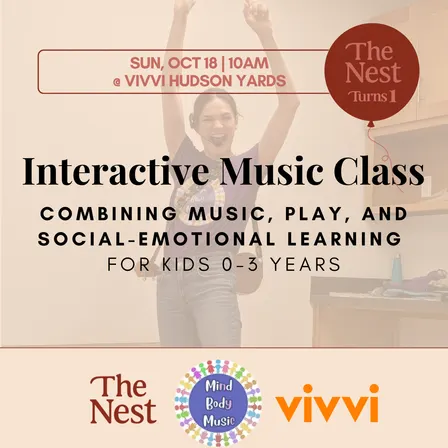 Interactive Music Class (0-3 years)