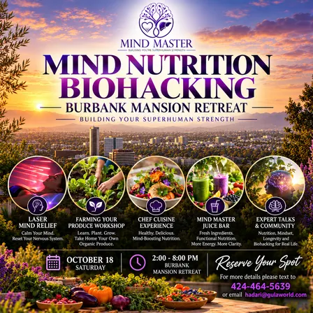 MIND NUTRITION BIOHACKING Burbank — Mansion Retreat