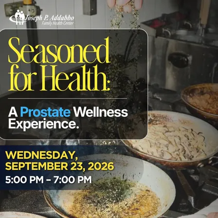 Seasoned for Health: A Prostate Wellness Experience