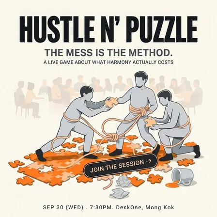 <Game trial> Hustle n' Puzzle - a live game about what harmony actually costs
