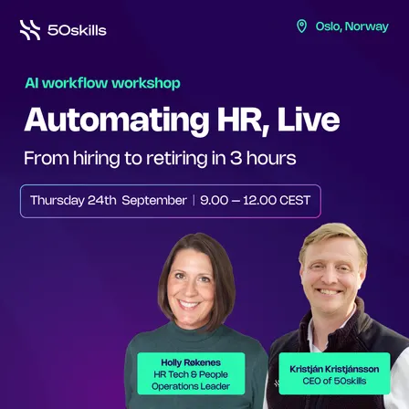 Automating HR, Live. From hiring to retiring in 3 hours