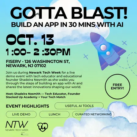 Gotta Blast: Launch An App with AI in 30 mins