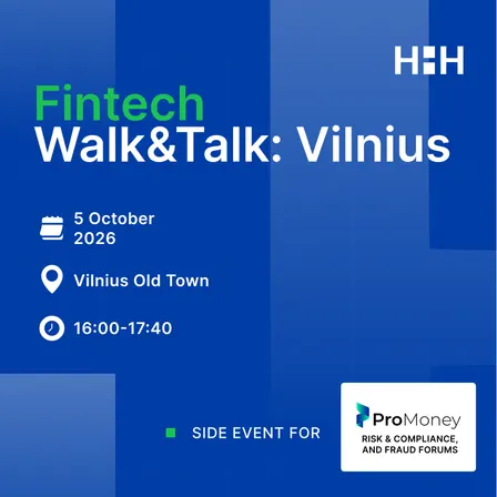 Fintech Walk & Talk: Vilnius