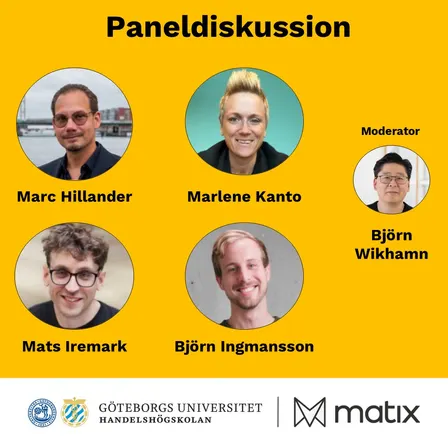 Paneldiskussion: AI och mänskliga förmågor