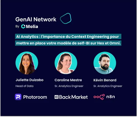 Meetup GAIN #15 | AI Analytics : l'importance du Context Engineering pour mettre en place votre modèle de self-BI sur Hex et Omni