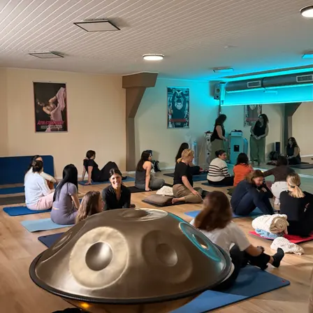 Guided Meditation, Live Handpan Music & Connection