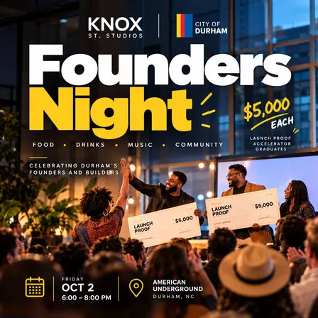 Founders Night | Knox St. Studios