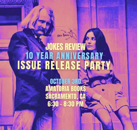 Jokes Literary Review 10 Year Anniversary Issue Release