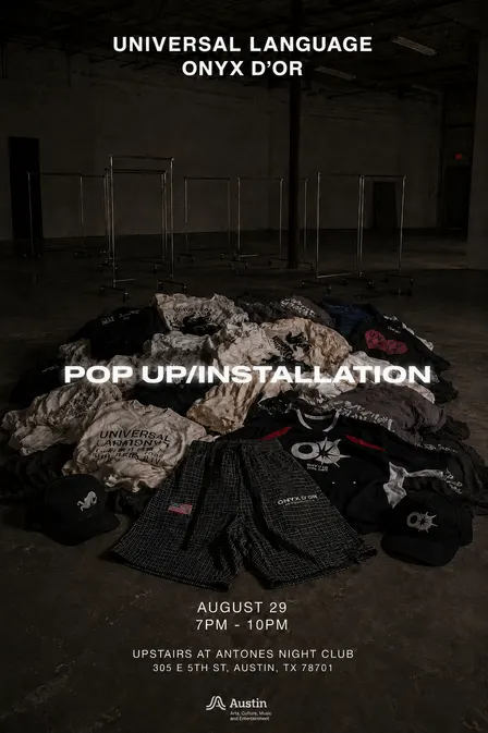 Onyx d'Or & Universal Language Popup At Antones
