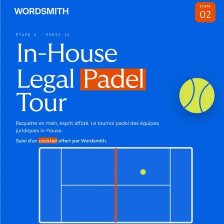 #2 In-House Legal Padel Tour - Paris