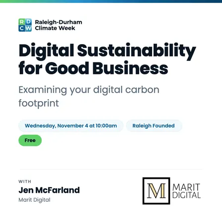 Digital Sustainability for Good Business