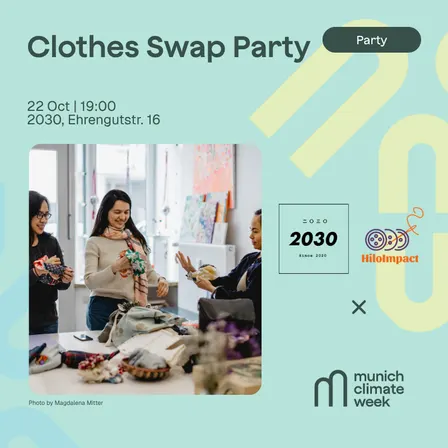 Circular Fashion & Textiles: Clothes Swap Party