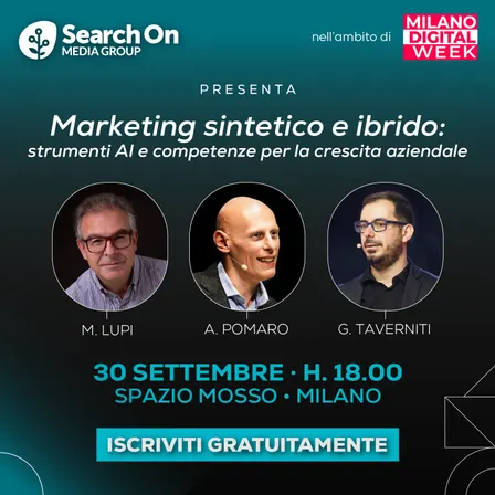 Marketing Sintetico e ibrido: strumenti AI e competenza per la crescita aziendale