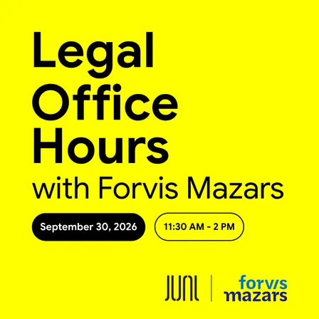 Legal Office Hours #2 - Forvis Mazars