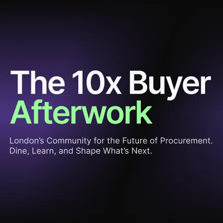 The 10x Buyer Afterwork | 12 November 2026