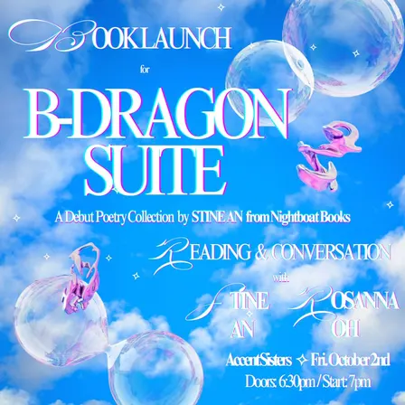🐉 Book launch for B-Dragon Suite by Stine An w/ Rosanna Young Oh