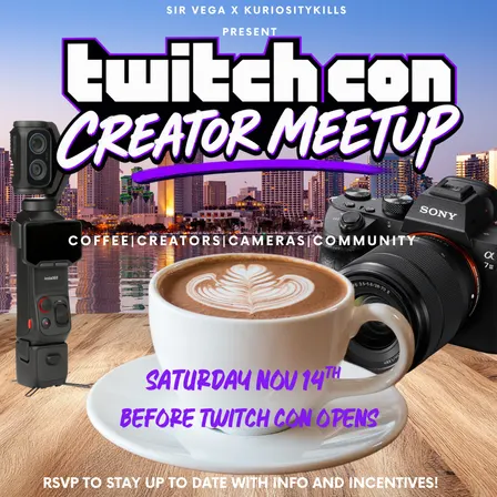 CREATORS & COFFEE TWITCHCON SD