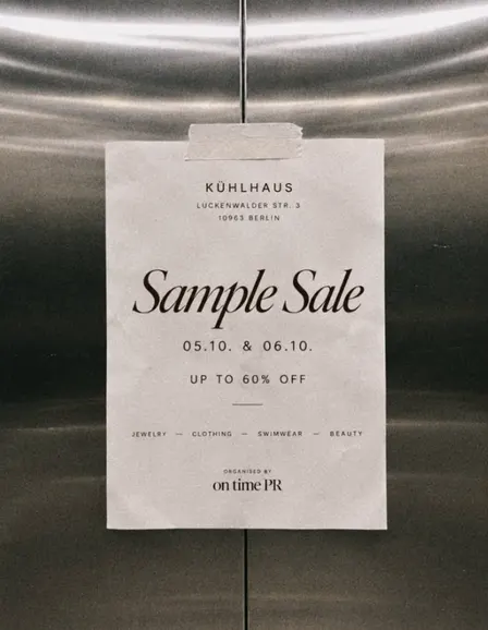 Sample Sale