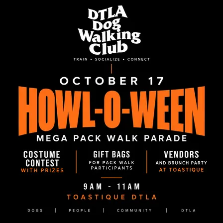Howl-O-ween DTLA Mega Pack walk Parade