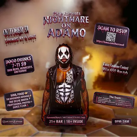 Parle Presents: Halloween Nightmare on Adamo