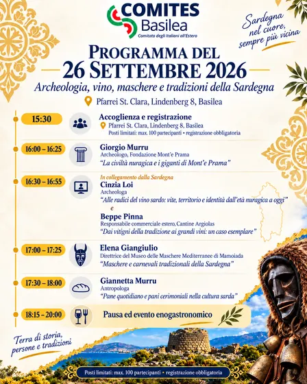 Festival del Turismo delle Radici 2026: Archeologia, vino e tradizioni della Sardegna