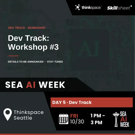 [SEA AI WEEK] Dev Track Workshop #3