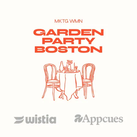 A Boston networking dinner for women in marketing