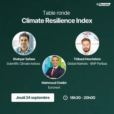 Table ronde - Climate Resilience Index
