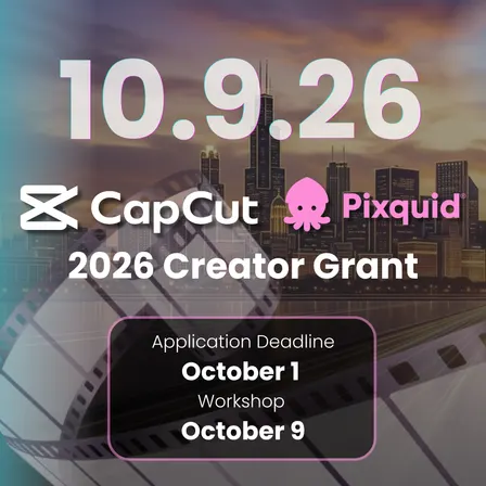 2026 CapCut x Pixquid Creator Grant