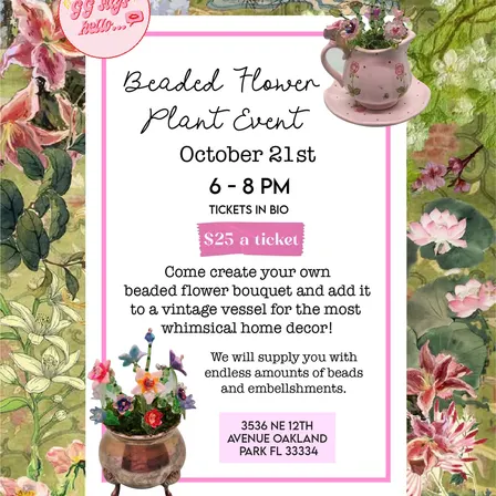 Beaded Plant Event #1