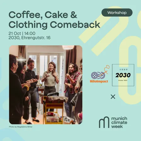 Circular Fashion & Textiles - Coffee, Cake & Clothing Comebacks