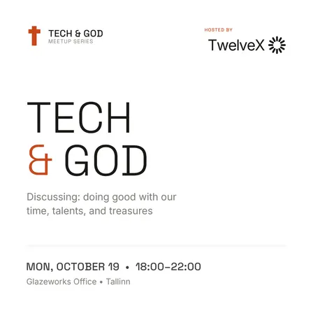 TECH & GOD Meetup - October