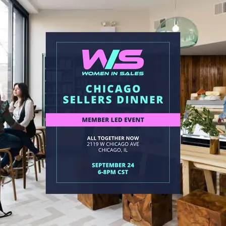 Women in Sales Chicago Sellers Dinner
