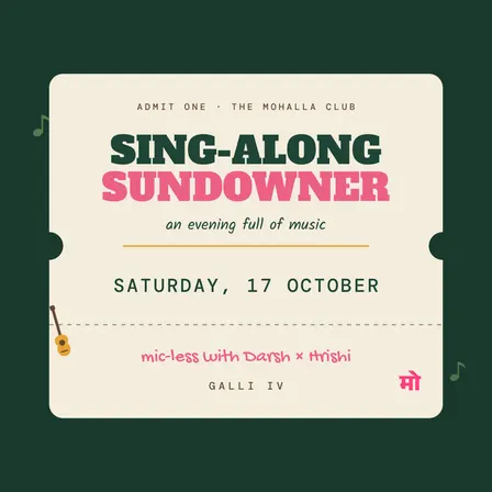 Sing-along Sundowner - Mountain View, CA