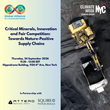 Critical Minerals, Innovation and Fair Competition: Towards Nature-Positive Supply Chains