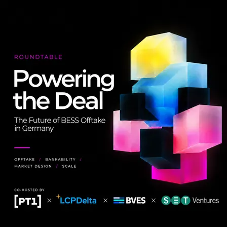 Powering the Deal: The Future of BESS Offtake in Germany - Official Pre-Event of the BVES Investor Summit Europe 2026