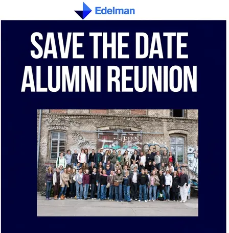 Edelman Alumni Reunion
