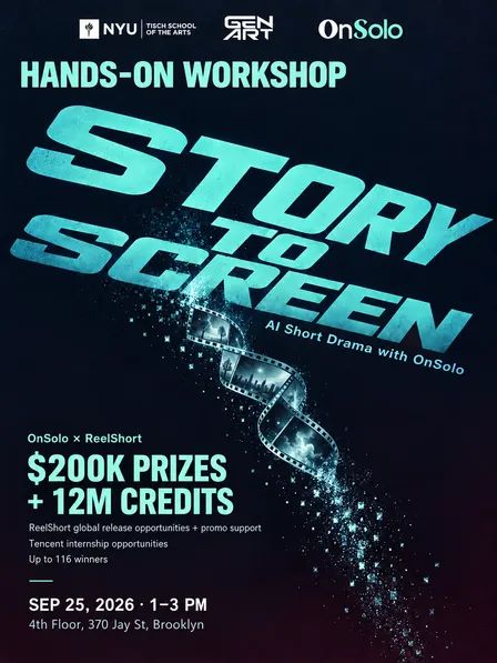 Story to Screen: AI Short Drama with Tencent OnSolo