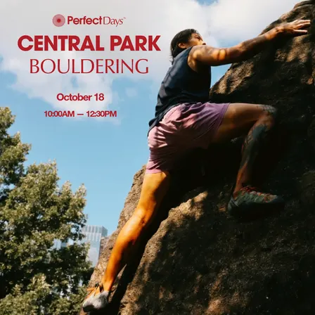 Perfect Days: Central Park Bouldering