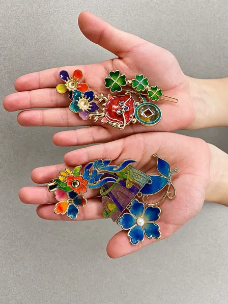 Mid-Autumn Moonlight: A Cloisonné-Inspired Accessory Workshop