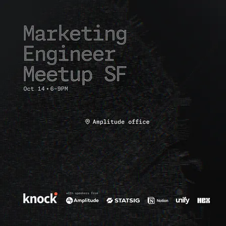 Marketing Engineer Meetup SF