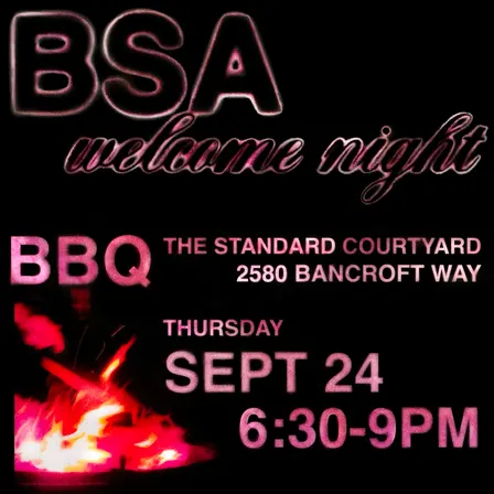 BSA Welcome Night BBQ