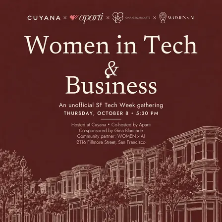 Women in Tech & Business 🥂 | SF Tech Week on Fillmore