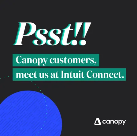 Canopy Customer Event @ Intuit Connect