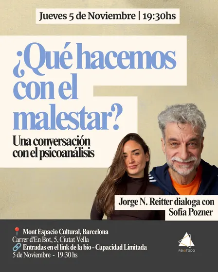 ¿Qué hacemos con el malestar? - Una conversación con el psicoanálisis